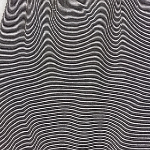 Serge & Real Pencil Skirt Black White Ribbed - Picture 2 of 7